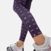 Adidas X Moon Boot Leggings in Pflaume Adidas X Moon Boot Leggings in Pflaume