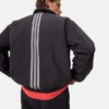 Adidas X Moon Boot Schwarze Trainingsjacke Adidas X Moon Boot Schwarze Trainingsjacke