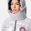 Adidas X Moon Boot Silberne Daunenjacke Adidas X Moon Boot Silberne Daunenjacke