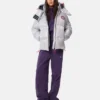 Adidas X Moon Boot Silberne Daunenjacke Adidas X Moon Boot Silberne Daunenjacke