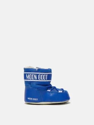 Crib-Stiefel aus elektrisch blauem Nylon