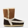 Evx Brown Patch Boots