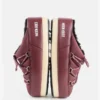Evx Burgunderrote Nylon-Mules