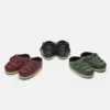 Evx Burgunderrote Nylon-Mules