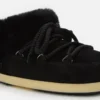 Evx Mules aus schwarzem Wildleder