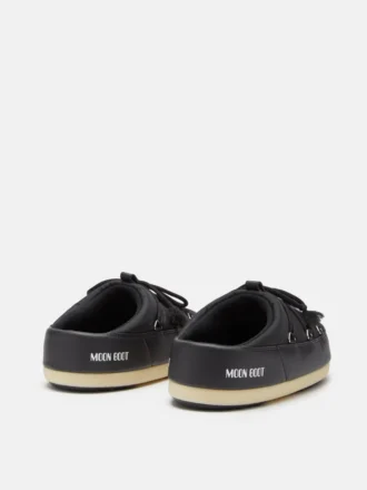 Evx Schwarze Nylon-Mules
