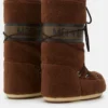 Icon Braune Fleece-Stiefel