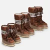 Icon Brown Nylon-Stiefel