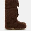 Icon Dark Brown Curly Extra Stiefel