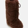 Icon Dark Brown Curly Extra Stiefel