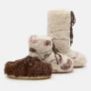 Evx Mules mit Rindermuster