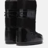Icon Glance Stiefel aus schwarzem Satin
