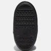 Icon Low Glance Stiefel aus schwarzem Satin