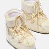 Icon Low Nylonstiefel in Creme