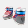 Icon Low Space Racing Stiefeletten in Silber