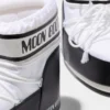 Icon Low White Nylon Stiefeletten