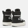 Junior Park Black Lace Mid Boots
