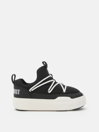 Junior Park Black Low Lace Sneaker