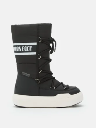 Junior Park Black Tube Schnürstiefel