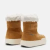 Junior Park Strap Stiefel aus braunem Wildleder Junior Park Strap Stiefel aus braunem Wildleder