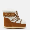 Lab69 Icon Low Brown Shearling Stiefeletten