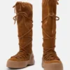 Luna Brown Suede Extra Stiefel Luna Brown Suede Extra Stiefel