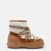 Luna Stiefel aus braunem Lammfell Luna Stiefel aus braunem Lammfell