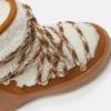 Luna Stiefel aus braunem Lammfell Luna Stiefel aus braunem Lammfell
