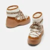 Luna Stiefel aus braunem Lammfell Luna Stiefel aus braunem Lammfell