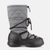 Mezzaluna Grey Quilted Hohe Stiefel Mezzaluna Grey Quilted Hohe Stiefel