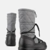 Mezzaluna Grey Quilted Hohe Stiefel Mezzaluna Grey Quilted Hohe Stiefel