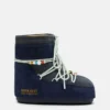 Moon Boot X Guest in Residence Icon Low Midnight & Grey Beaded Suede Stiefeletten