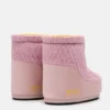Moon Boot X Guest in Residence Icon Low No Lace Rose Strickstiefel