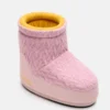 Moon Boot X Guest in Residence Icon Low No Lace Rose Strickstiefel