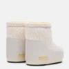 Moon Boot X Guest in Residence Icon Low No Lace White Sand Strickstiefel