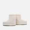 Moon Boot X Guest in Residence Icon Low No Lace White Sand Strickstiefel