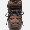 Moon Boot X Moncler Grenoble Icon Low Stiefeletten in Mokka-Braun
