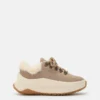 Moon247 City Beige Shearling Sneaker