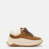 Moon247 City Brown Shearling Sneaker