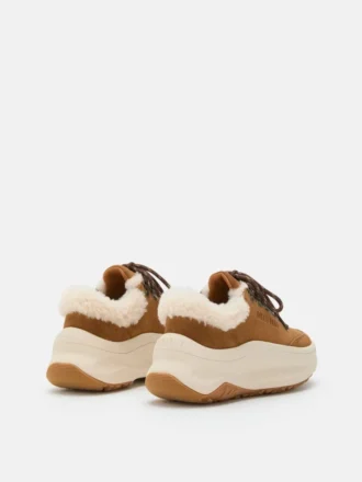 Moon247 City Brown Shearling Sneaker