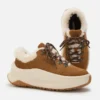 Moon247 City Brown Shearling Sneaker