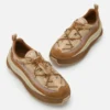 Moon247 Xlace Braune Sneaker