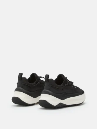 Moon247 Xlace Schwarz-Weiß-Sneaker