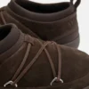 Park Icon Sneaker aus Wildleder in Dunkelbraun